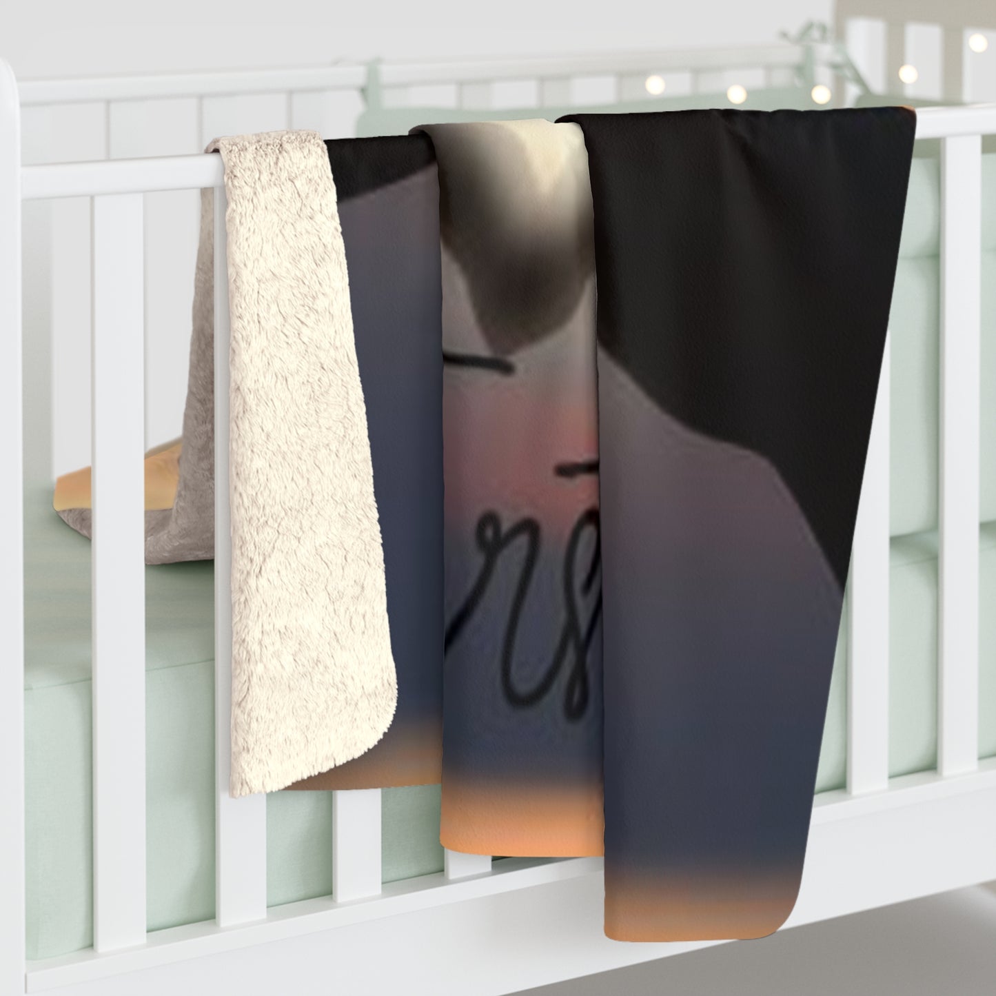 Warm & Cozy Sherpa Fleece Blanket - "Take Care of You First!"